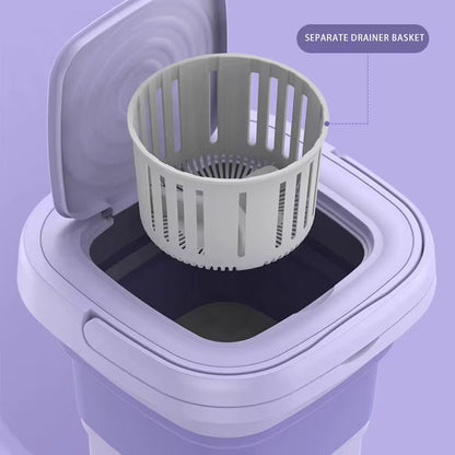 MINI MACHINE A LAVER PLIABLE & PORTABLE