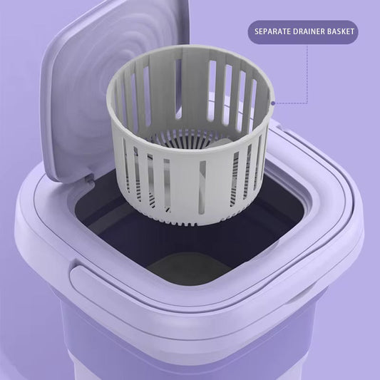 MINI MACHINE A LAVER PLIABLE & PORTABLE