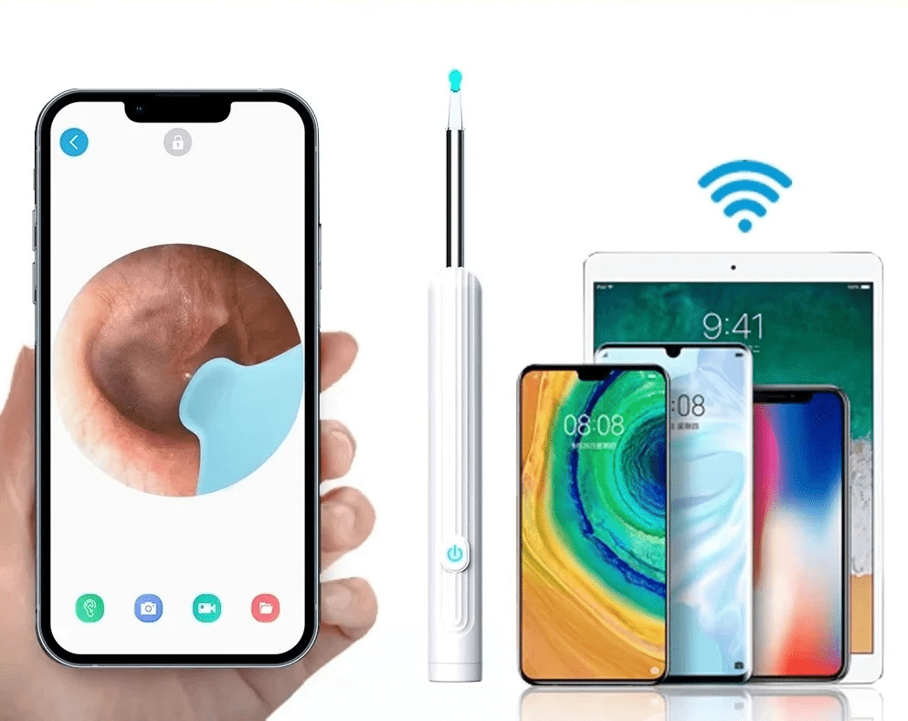 Nettoyeur d'oreille à caméra | Otoscope™