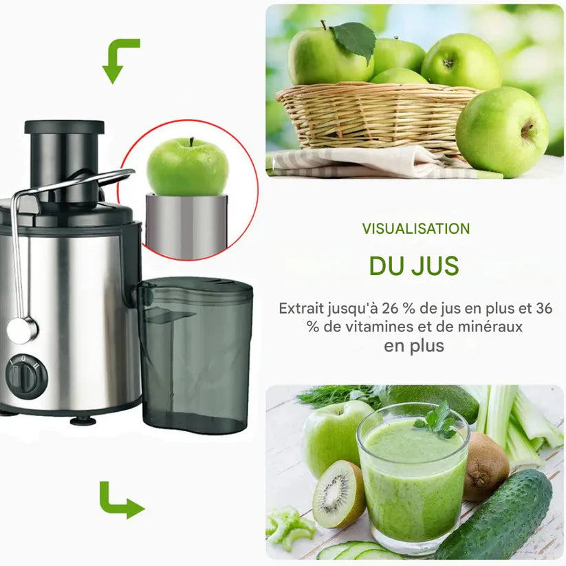 Extracteur de Jus Automatique 100% Naturel
